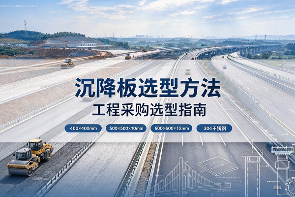 前锋沉降板选择方法