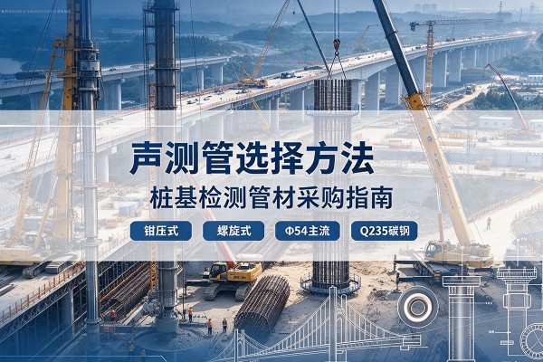 前锋声测管选型标准