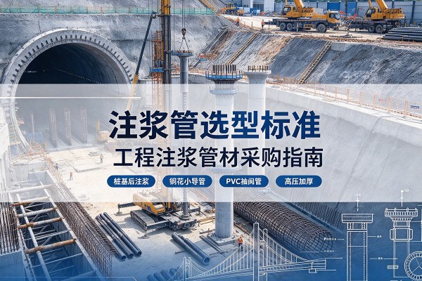 前锋注浆管选型标准