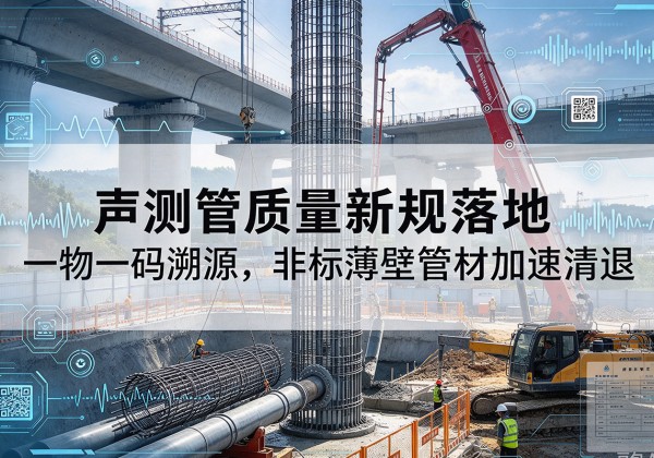 前锋声测管质量新规落地，一物一码溯源，非标薄壁管材加速清退