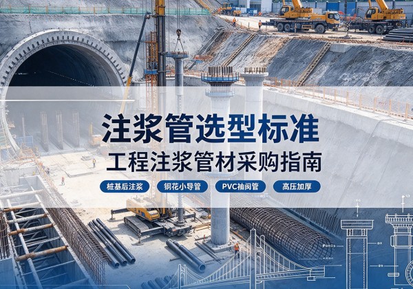 前锋注浆管选型标准